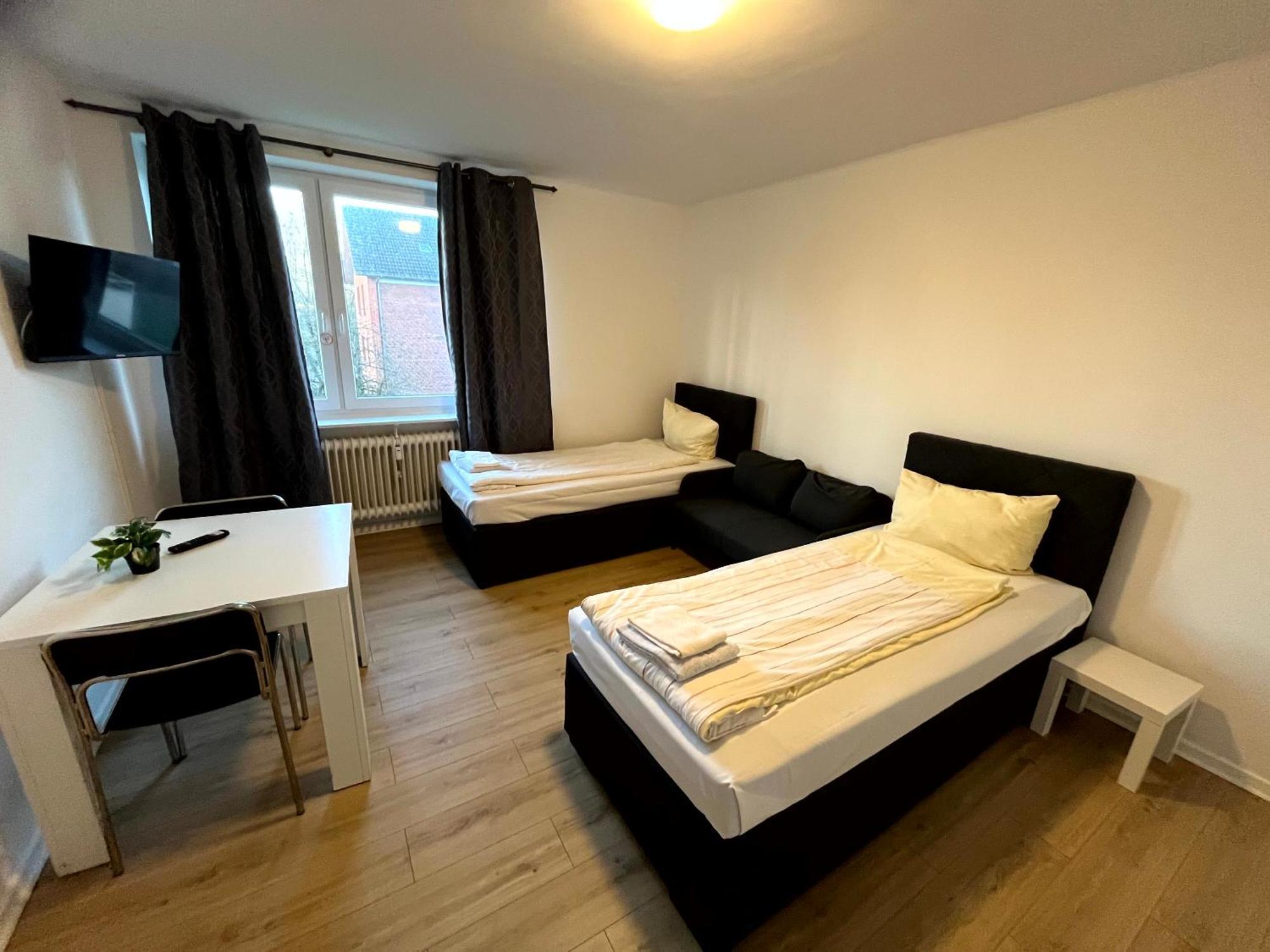 3-Zimmer Monteurwohnung Mit Balkon Neumünster Eksteriør billede