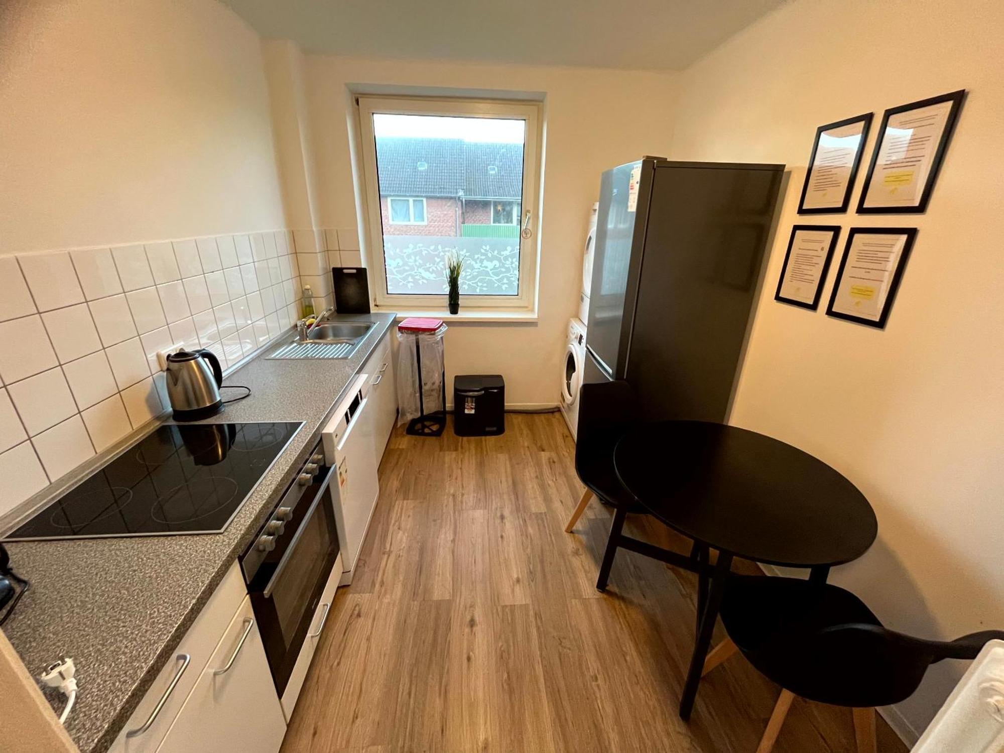 3-Zimmer Monteurwohnung Mit Balkon Neumünster Eksteriør billede